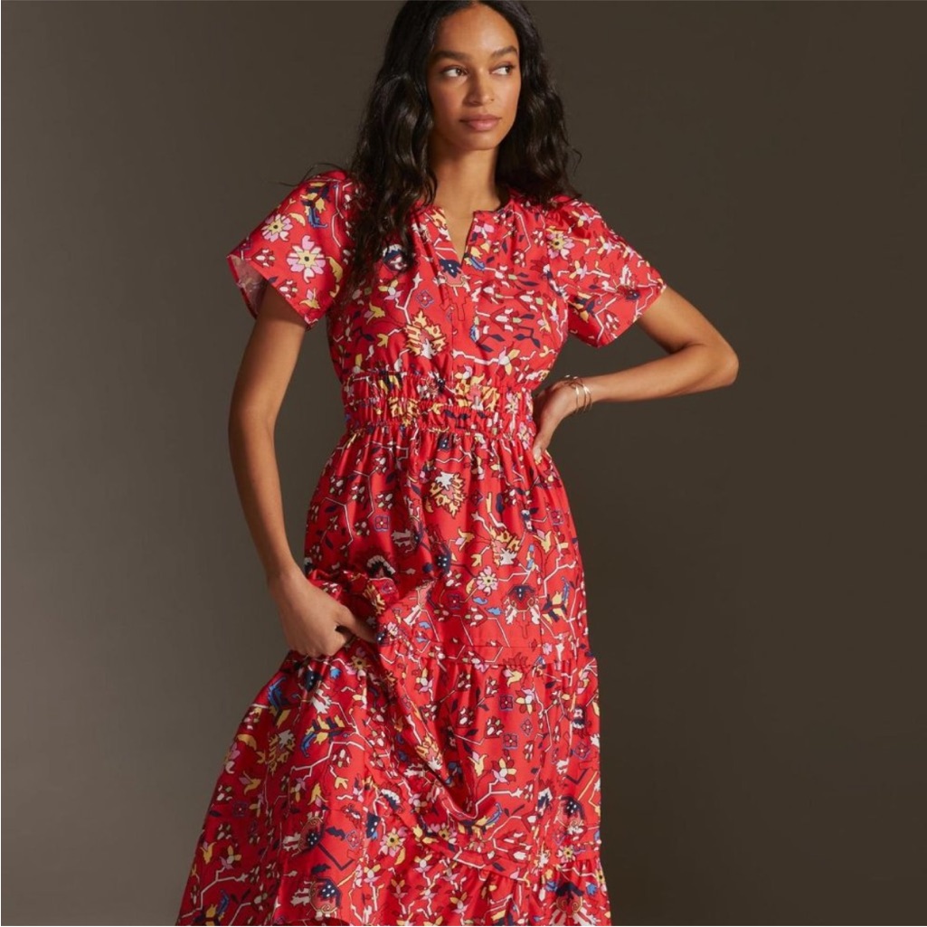 Anthropologie Somerset Maxi Dress, New Without Tags, M